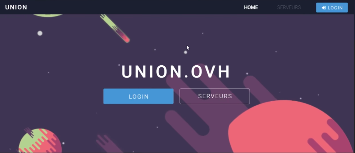 union.ovh, for a single server